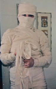 Mummy for No-Sew Costumes Oct.